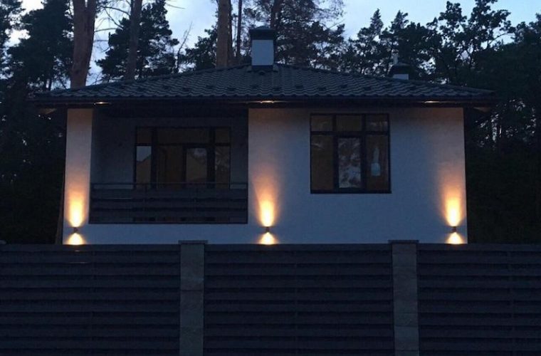 Дом из газобетона в Полянах